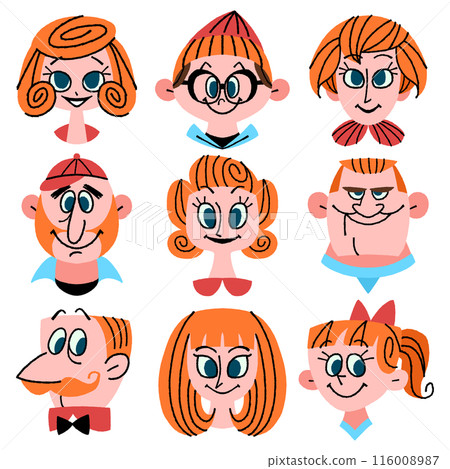 人系列頭#1-1 116008987