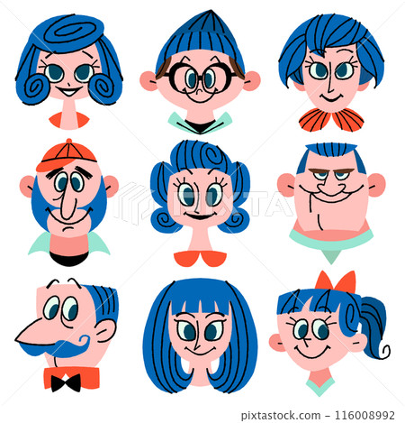 Head of person series #1-2 116008992