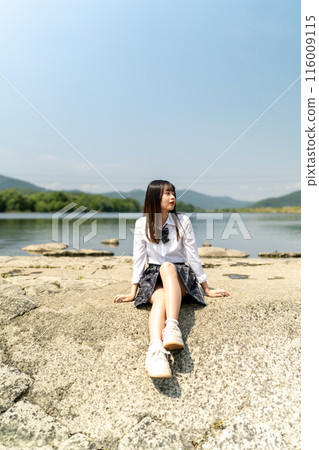 Riverside portrait Riverside portrait 116009115