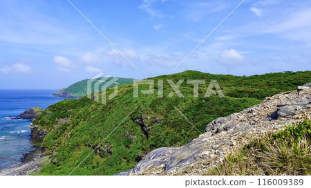 從沖繩縣座間味島鰻魚之町展望台看到的風景 116009389