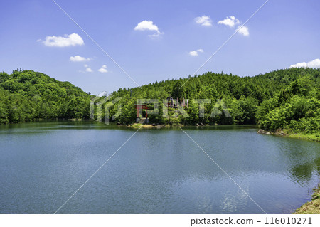 岡山縣岡山市最上本山禦瀧、龍泉寺、龍王池 岡山縣岡山市最上本山禦瀧、龍泉寺、龍王池 116010271
