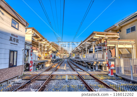 Cityscape of Odawara City, Kanagawa Prefecture - Kazamatsuri Station Cityscape of Odawara City, Kanagawa Prefecture - Kazamatsuri Station 116012202