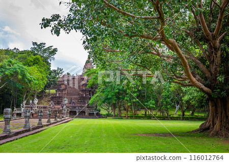 Phanom Rung Historical Park built by rock at Phanom Rung mountain buriram province, Attractions in Thailand 116012764