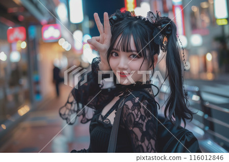Gothic Lolita fashion girl 116012846