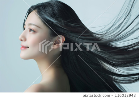 美麗的頭髮的女人 美麗的頭髮的女人 116012948