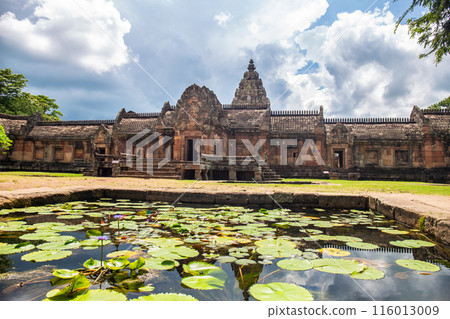 Phanom Rung Historical Park is a castle built in the ancient Khmer period located in Buriram Province, Thailand. Phanom Rung Historical Park is a castle built in the ancient Khmer period located in Buriram Province, Thailand. 116013009