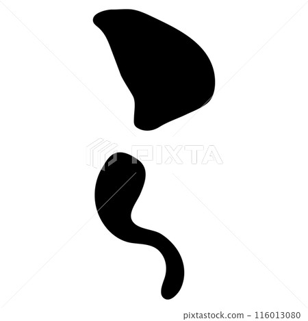 Ra (Hiragana) / Handwritten calligraphy 116013080
