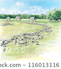 Landscape with a stone circle 116013116