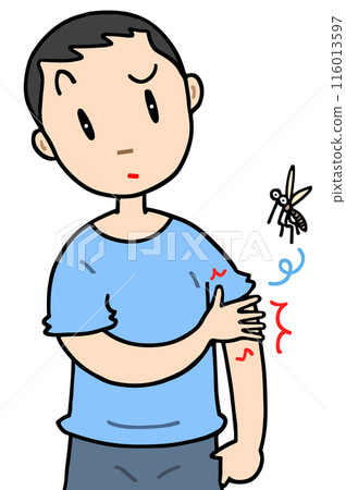 Diseases and illnesses - insect bites, stings, itching, eczema, skin diseases 116013597