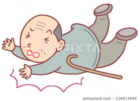 疾病 - 跌倒、腿部和臀部無力、腿部力量喪失、老化、衰老 116013949