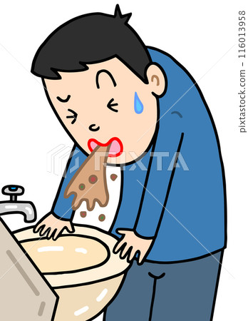 Illness/Diseases - Nausea, vomiting, food poisoning, stomach pain 116013958