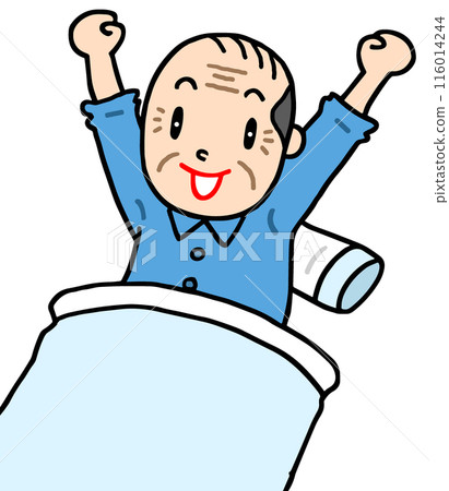 Health - Early rising, awakening, getting up, getting out of bed, awakening 116014244