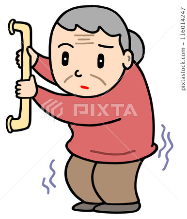 Illness/Diseases - Weakness of legs and hips, aging, decreased leg strength, decreased muscle strength 116014247