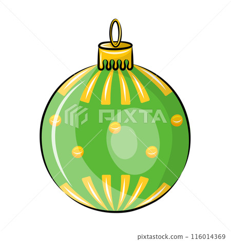 Christmas ornament green for Christmas tree Christmas ornament green for Christmas tree 116014369