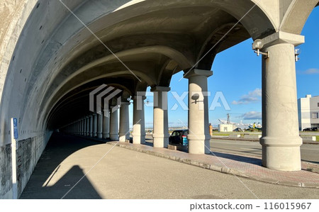 [Hokkaido] Wakkanai Port North Breakwater Dome 116015967