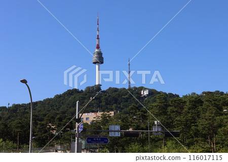 Namsan Tower, the symbol of Seoul Namsan Tower, the symbol of Seoul 116017115