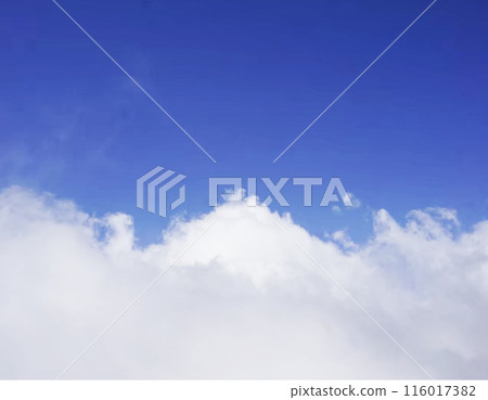 blue sky with cloud 116017382