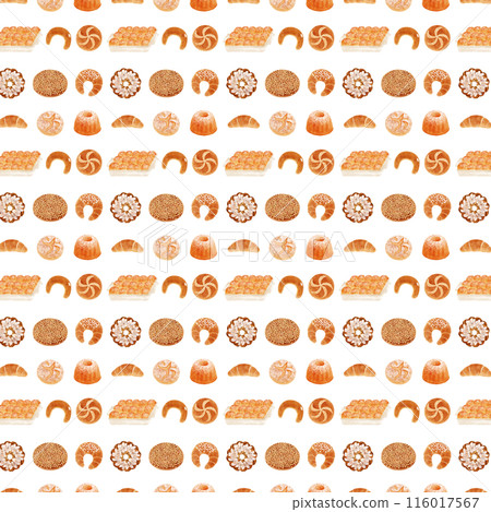 Square Austrian bread background material Square Austrian bread background material 116017567