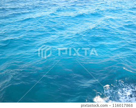 Beautiful blue sea view. Meditterranean sea. Beautiful blue sea view. Meditterranean sea. 116017868