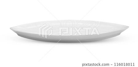 white plate cermic ware isolated on white background white plate cermic ware isolated on white background 116018011