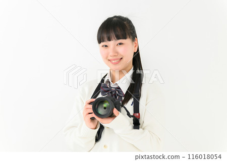 High school girl camera 116018054