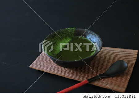 Matcha pudding 1 Matcha pudding 1 116018881