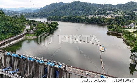 [空拍]新綠水壩、築井湖航拍 116019057