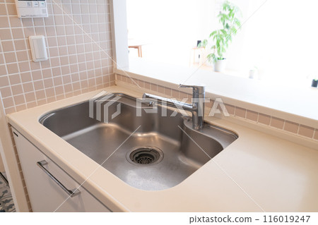 Countertop kitchen sink 116019247