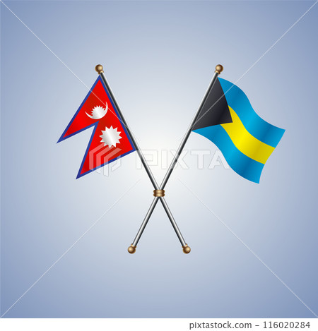 Nepal and Bahamas flags relations Nepal and Bahamas flags relations 116020284