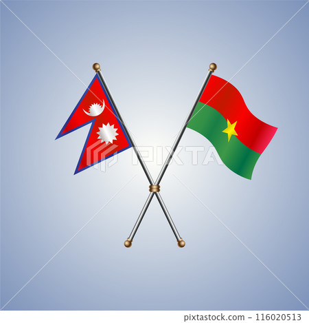 Nepal and Burkina flags relations 116020513