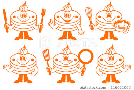 以煎餅為主題的角色#2 以煎餅為主題的角色#2 116021063