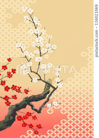 Plum, Red Plum, White Plum, Shippo, Pink Plum, Red Plum, White Plum, Shippo, Pink 116021069