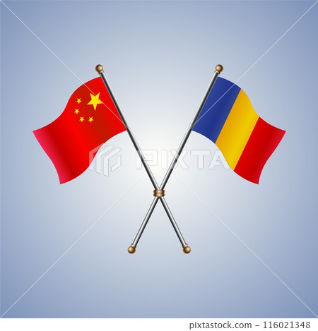 China and Chad flags relations China and Chad flags relations 116021348