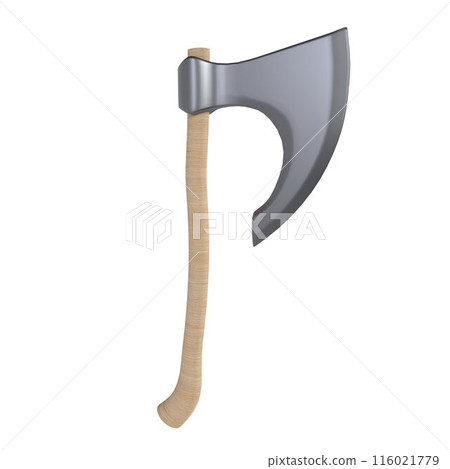 Axe isolated on white background 116021779