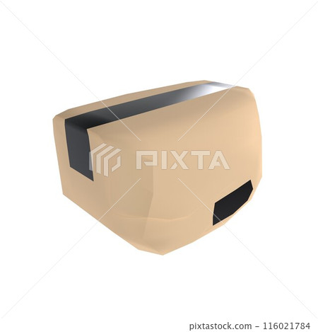 Cargo Pack isolated on white background 116021784