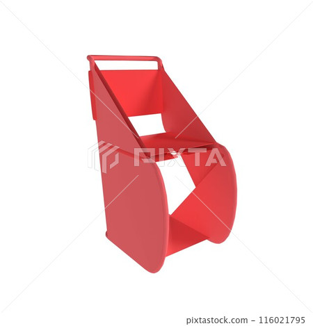 Computer Desk isolated on white background Computer Desk isolated on white background 116021795