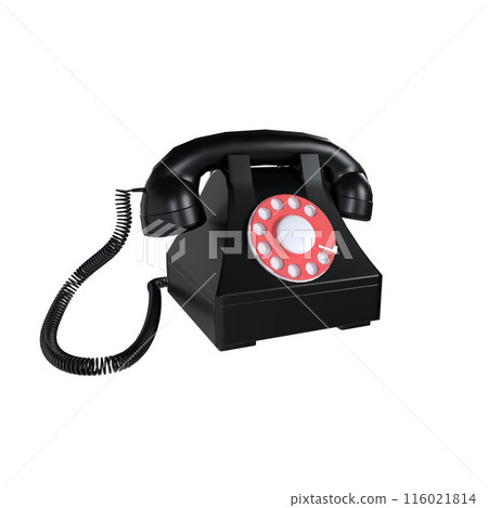 Telephone isolated on white background Telephone isolated on white background 116021814