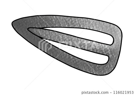 寬鬆簡約髮夾模擬風格 116021953