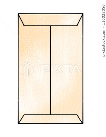 Loose and simple long envelope, analog style Loose and simple long envelope, analog style 116022050
