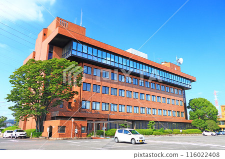 Scenery of Nisshin City Hall, Nisshin City, Aichi Prefecture 116022408