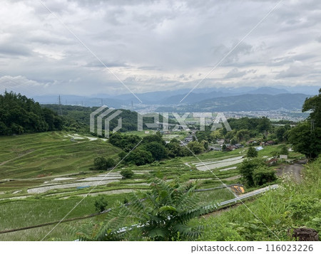與梯田的風景 與梯田的風景 116023226