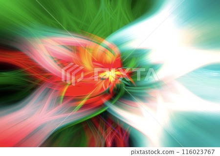 Colorful and abstract light trail image 116023767