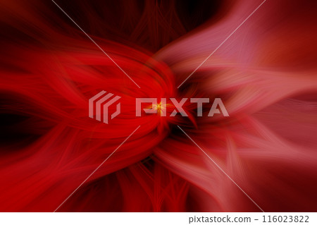 Abstract light trail image in red tones 116023822