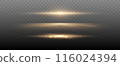 Set of Shine glowing stars. Vector Golden Sparks isolated. 116024394