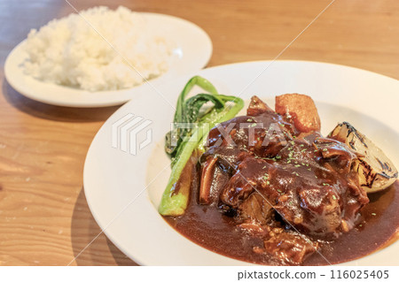 Delicious beef stew with lots of ingredients Delicious beef stew with lots of ingredients 116025405