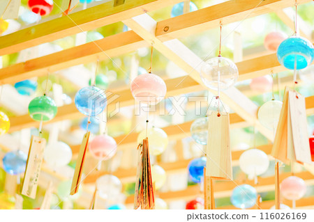 Beautiful summer wind chimes Beautiful summer wind chimes 116026169
