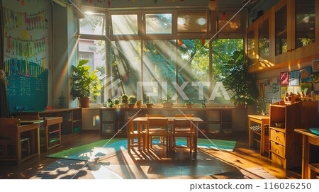 Kindergarten interior image 08 116026250