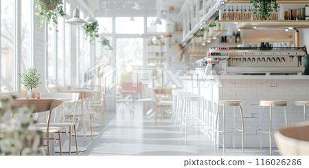 Cafe interior 01 116026286