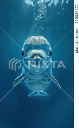 A Beluga smiling at the camera, blue background, swimming in the deep sea mobile smartphone wallpaper lockscreen background A Beluga smiling at the camera, blue background, swimming in the deep sea mobile smartphone wallpaper lockscreen background 116026372