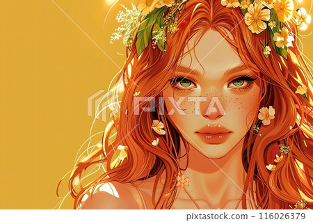 aphrodite greek goddes, manga style 116026379